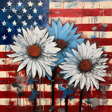 Patriotic Sign, USA Sign, DCO-13603, Sign For Wreath, 10x10